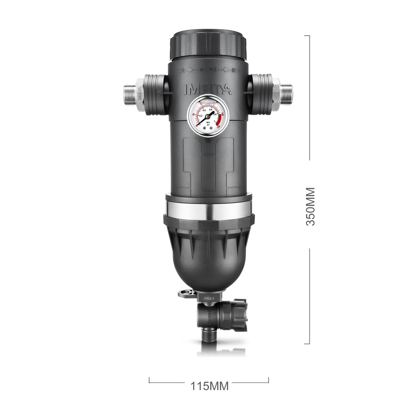 Sedimente o sistema Imrita do filtro de Mesh Backwash Whole House Water do fluxo da remoção 6T pre