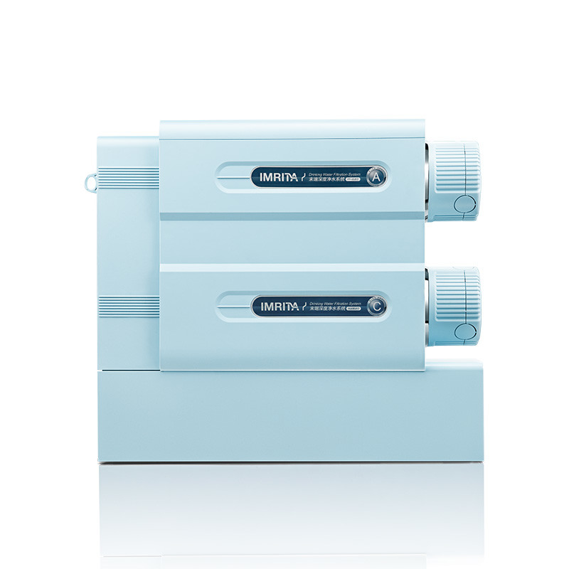 O sistema 120W do purificador da água da casa de ROHS 600GPD ilumina - a cor azul